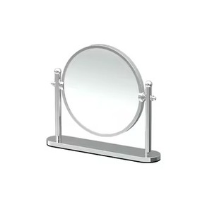 Espejo de maquillaje chapado en oro, nuevo espejo de Metal para sala de maquillaje, nuevo aspecto, superventas, marco de uso decorativo de mesa de alta calidad - Product Image 2