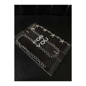 Ceinture pour femme avec chaîne argentée, ceinture pour robe, ceinture pour jupe, ceinture pour pantalon - Argent - Product Image 2
