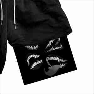 New Design Double <b>Layer</b> Compression Short Breathable Casual Hoodies 100% Cotton Waterproof Elastic Waist Available in Sizes - Product Image 6