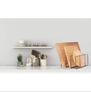 Support de pot chic personnalisé pour casseroles couverture et casseroles cintre crochet ustensiles support de rangement suspendu mural organisateur de cuisine 2023 - Product Image 3