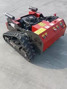Motor diésel con control remoto, cortacésped sobre orugas, pequeño Robot, cortacésped, gran potencia, ancho de corte, 80cm, 100cm, 120cm, eficiente - Product Image 4