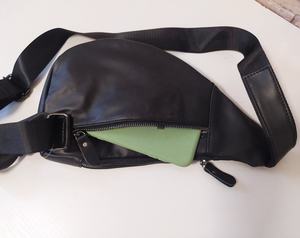 Bolso de Pecho Vintage de Cuero Genuino Premium para Hombre, para Trabajo, Oficina y Uso Diario, Duradero, Ajustable, Antirrobo, LCB-0077 - Product Image 4