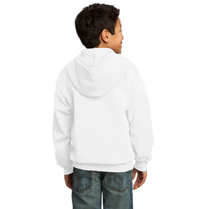 Sudadera negra de Algodón 100% con logotipo personalizado y capucha, ropa de calle para niños, diseño informal de invierno teñido liso, sólido personalizado - Product Image 2