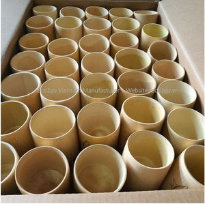 Produit pour le camping Tasse de voyage en bambou réutilisable/Tasses en fibre de bambou écologique avec des prix bon marché du fabricant Eco2go Vietnam - Product Image 6