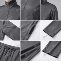 Meilleure Vente : Tenues Islamiques Modestes pour Femmes avec Fermeture Éclair et Poches, Survêtements Décontractés OEM pour Dames Musulmanes