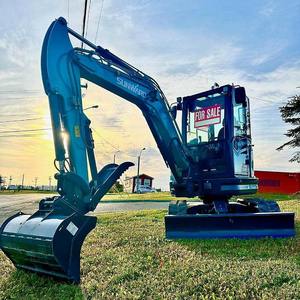 Excavadora de alto rendimiento Sunward SWE35UF de diseño compacto ideal para movimiento de tierras, excavación de zanjas y trabajos de construcción - Product Image 4