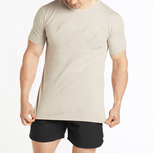 Logo personnalisé 2025 O cou hommes t-shirts sonnerie hommes été manches courtes plaine Gym Sport t-shirt hommes - Product Image 4