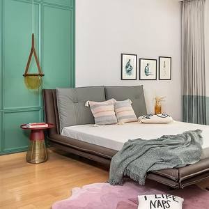 Tapis moderne fait main en laine de Nouvelle-Zélande et mélange de Tencel, luxueux et doux, avec envers en latex pour la décoration intérieure de la maison et des hôtels - Product Image 3