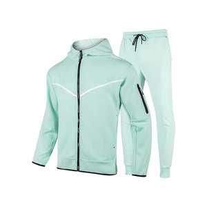 Survêtements de qualité personnalisés pour hommes 100% Polyester Sportswear Survêtement Prix bon marché Séchage rapide Formation Sports Club Jogging Costumes - Product Image 2