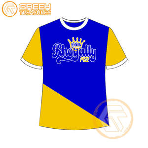 เสื้อยืด Sigma Gamma Rho สำหรับผู้หญิงเสื้อผ้าสำหรับสโมสรผ้าฝ้ายเจอร์ซีย์คุณภาพสูงระบายอากาศได้ดี - Product Image 5