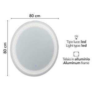Adjustable <b>LED</b> Makeup <b>Mirror</b> - Product Image 2