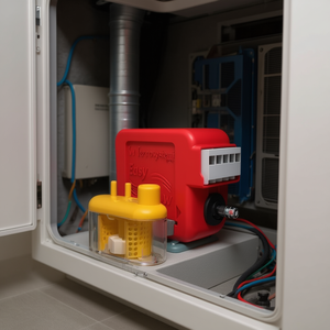 Mini pompe Tecnosystemi EFV-11 11 L 'Easy Flow' avec connexion verticale, pièce de climatiseur, modèle 12170094 - Product Image 3