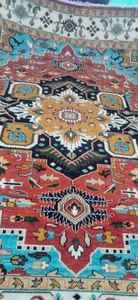 Alfombras y juegos de lana Hariz hechos a mano, decoración Premium personalizable para el hogar y el Hotel con patrón abstracto, alfombra Premium anudada a mano - Product Image 4