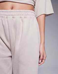 Venta al por mayor 100% algodón invierno ropa casual pantalones de chándal de gran tamaño para mujer personalizado serigrafiado logotipo transpirable señoras Pantalones - Product Image 4