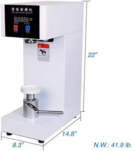 180W電気カップと缶シール機カウンター自動ペーパーバッグケースポーチシーラー飲料使用状態コア部品 - Product Image 6