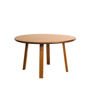 ชุดโต๊ะไม้สักกลางแจ้งขนาด135ซม. ทันสมัยเฟอร์นิเจอร์บ้านทันสมัยสไตล์นอร์ดิกสำหรับห้องครัวและห้องรับประทานอาหาร - Product Image 1