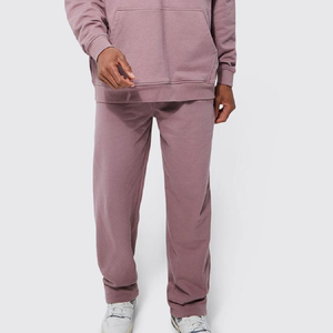 Ensemble de pantalons de survêtement et de sweat à capuche de sport pour hommes lourds unisexe coupe ample tenue décontractée joggeurs ensemble surdimensionné survêtement survêtements hommes - Product Image 3