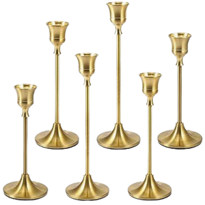 Candélabre de style créatif pour la décoration intérieure disponible bougeoir de fête de mariage pour une utilisation intérieure et extérieure - Product Image 3