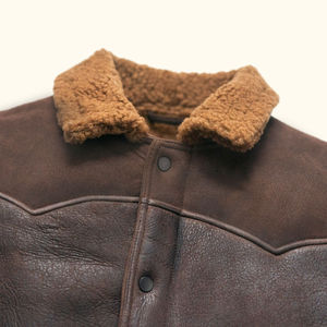 Chaqueta de Motociclista de Cuero Genuino Vintage de Alta Calidad Personalizada, Impermeable para Invierno, Cortavientos, Transpirable, con Cierre de Cremallera para Hombre - Product Image 4