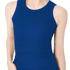 เสื้อกล้ามสำหรับผู้หญิงเสื้อกล้ามพิมพ์ลายสกรีนโลโก้ออกแบบได้ตามต้องการเสื้อกล้ามใส่ออกกำลังกายเล่นฟิตเนสวิ่งแฟชั่น - Product Image 1