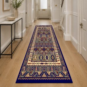 RUGS DEPOT LXDP-0368 Wholesale Multicolor Neutral Modern Vintage Digital Printed Machine Washable Chenille Area Rug Non <b>Slip</b> - Product Image 5