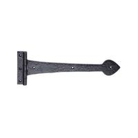 Charnières de portail robustes en fonte noire, ouverture à 180°, installation facile pour ateliers, écoles, hôpitaux, hôtels, entrepôts