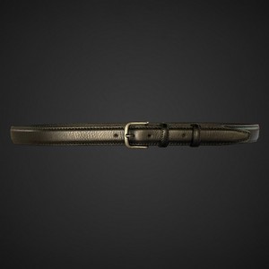 100% เข็มขัดหนังแท้สำหรับผู้ชายคุณภาพจากอิตาลีความกว้าง30มม. เย็บด้วยมือธรรมชาติหัวเข็มขัดกีฬาฟรีนิกเกิล - Product Image 3