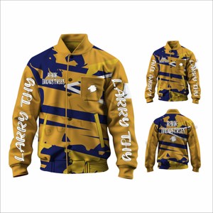 Veste de survêtement pour homme à col montant pour usage extérieur, veste de survêtement grande taille, veste d'hiver de survêtement - Product Image 6