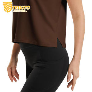 Femme Workout Wear Sport Yoga Tank Top pour Gym Débardeurs imprimés personnalisés de haute qualité pour les femmes Thick Strap Gym Débardeurs pour femmes - Product Image 3