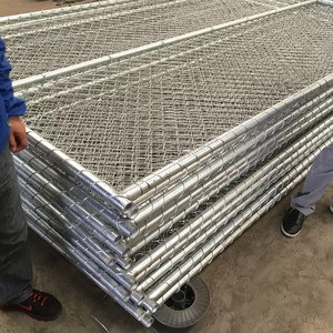 Panel de Malla Metálica Galvanizada Temporal de Alta Calidad para Construcción, Tipo <span class=keywords><strong>Femce</strong></span>, Estilo Americano - Product Image 5