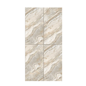 British Onice 600x1200 Dalle aspect marbre poli Carreaux de sol muraux en céramique émaillée pour salon et salle de bain - Product Image 2