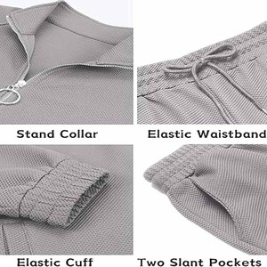 ชุดวอร์มผู้ชาย 2 ชิ้น ชุดฮิปฮอปสำหรับผู้ชาย เสื้อผ้าสตรีทแวร์ ชุดลำลอง แฟชั่นเสื้อผ้าผู้ชาย โพสต์โดย Dress Sports - Product Image 6