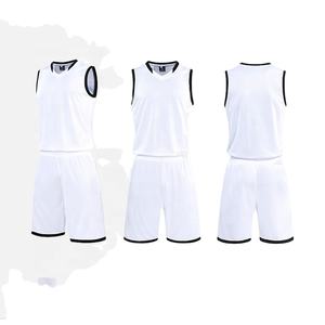 Uniformes Deportivos de Baloncesto de Malla Estilo Nuevo, Sublimación, Transpirables, Camiseta de Baloncesto Azul Personalizada - Product Image 5