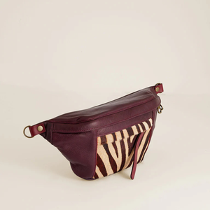 Riñonera de piel de vaca occidental Riñonera de piel de vaca hecha a mano Riñonera de cuero genuino Unisex - Product Image 2