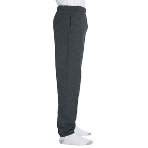 <b>Mens</b> Charcoal Fleece <b>Stretch</b> Sweatpants - Product Image 2