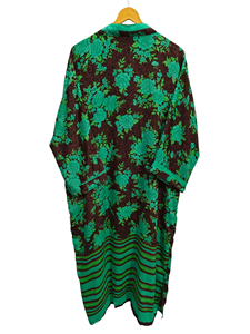 Soft House Wear Bikini Cover Up Tamaño libre Vestido de baño Ropa de baño Bata de lujo Verano Kimono Bata larga, - Product Image 6