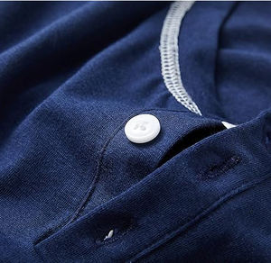 Conjunto de camiseta y pantalones cortos de verano para hombre, nueva ropa de punto transpirable de manga corta - Product Image 3