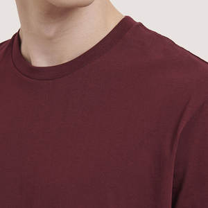 Camisetas holgadas ecológicas con logotipo personalizado de algodón hilado en anillo para hombre 100% estampado de algodón - Product Image 4