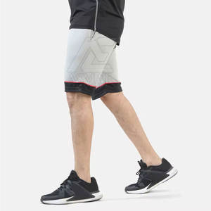 Pantalones cortos de gimnasio para hombre, de algodón y poliéster, último diseño, talla para adultos, fabricados en Pakistán. - Product Image 4