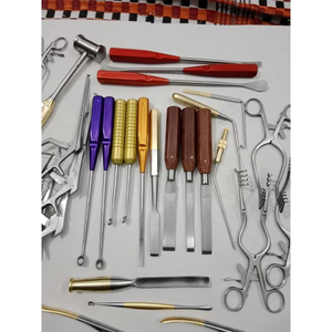 Juego de Instrumentos Ortopédicos de Alta Calidad con Certificación CE, 47 Piezas, Laminectomía de Columna Vertebral, Instrumentos Completos, Base Manual, Quirúrgico - Product Image 2