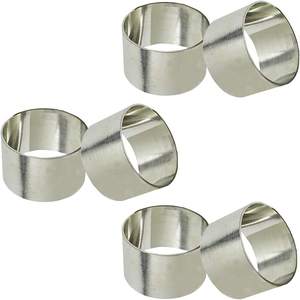 Tableware Stainless Steel Napkin Ring for Decoration Stainless Steel Napkins Rings <b>Wedding</b> <b>Table</b> Decorate - Product Image 4