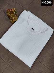 Indian Ethnic Wear Exclusive Collection of Premium Georgette <b>Top</b> with Beautiful Chikankari Work Casual and Daily Wear Kurtis - Product Image 5