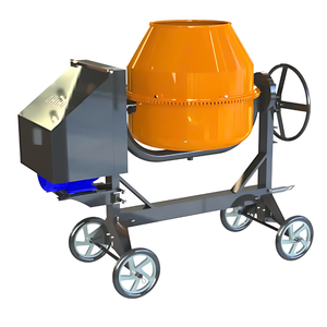 เครื่องผสมคอนกรีต450L แบบเคลื่อนที่ได้เครื่องผสมคอนกรีตส่วนประกอบเครื่องยนต์ - Product Image 2