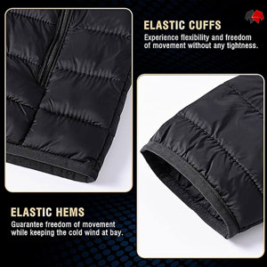 เสื้อแจ็คเก็ตแบบยูนิเซ็กซ์ คอตั้ง มีฮู้ด ดีไซน์ลำลอง สไตล์ฤดูหนาว ผ้าทอ ระบายอากาศ กันน้ำ กันลม ด้านหน้า - Product Image 4