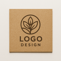 Sous-verres carrés en papier kraft biodégradable et recyclable, à paroi simple, personnalisables avec logo et diamètre, pour bars – Vente en gros