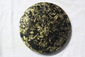 Most Demanded Acacia Wooden Engraved Inlay Lazy Susan Home Use Rotatable <b>Tray</b> Wood Board Indian Design for <b>glass</b> spice rack - Product Image 2