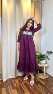 VESTIDO MAXI PRECIO PREMIUM DE MODA EN TELAS HAKOBA - Product Image 6