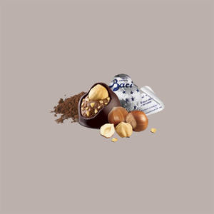 Lata de Bombones Perugina Bacio con Chocolate Negro Luisa 150g, Lujo Italiano Clásico 09276 para el Día de San Valentín - Product Image 4