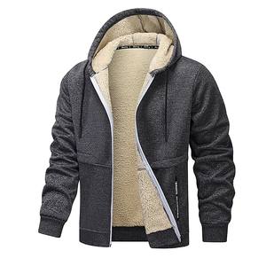 Nuevo Diseño, Chándal de Invierno para Hombre, Peso Medio, con Capucha, para Exteriores, a la Moda, Impermeable, Transpirable, 100% Algodón, Ropa Exterior Informal Sólida de Alta Calidad - Product Image 1