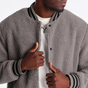High Quality <b>Sherpa</b> Bomber Jacket For Men Winter's Collection High Quality Customized Jackets Breathable <b>Fabric</b> Cheap Rate 2026 - Product Image 3